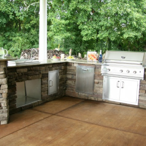 Nashville outdoor kitchen